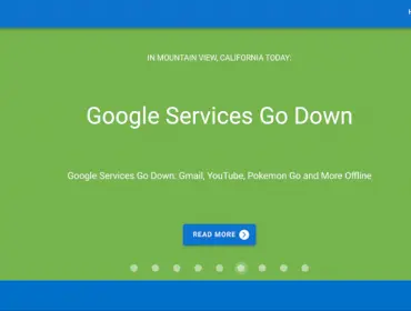 Where's up? News Web App